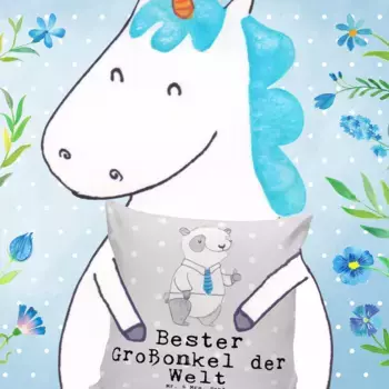 Декоративная поудшка Mr. & Mrs. Panda, серый