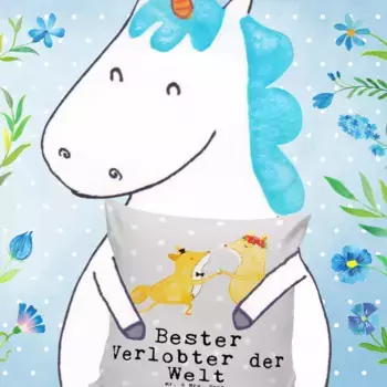 Декоративная поудшка Mr. & Mrs. Panda, серый