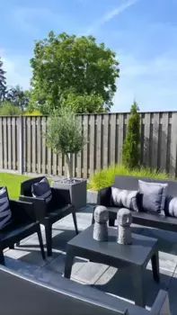 Декоративная поудшка NOVE, черный