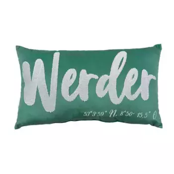 Декоративная поудшка SV Werder Bremen, зеленый