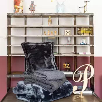 Декоративная поудшка Vivaraise, серый