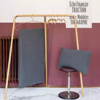 Декоративная поудшка Vivaraise, серый