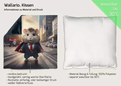 Декоративная поудшка Wallario