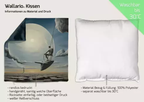 Декоративная поудшка Wallario