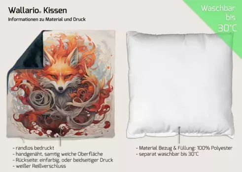 Декоративная поудшка Wallario