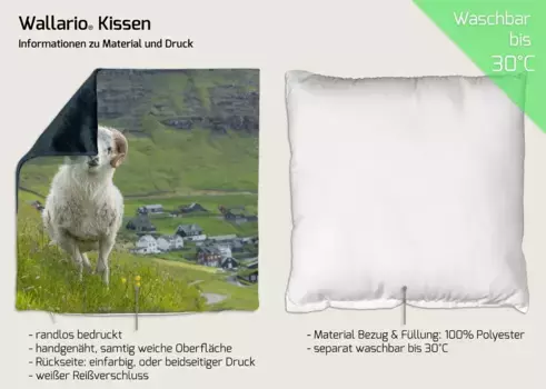 Декоративная поудшка Wallario