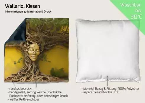 Декоративная поудшка Wallario