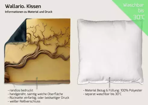 Декоративная поудшка Wallario