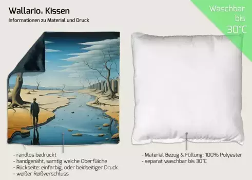 Декоративная поудшка Wallario