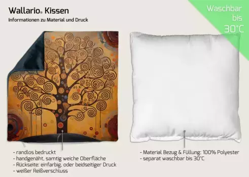 Декоративная поудшка Wallario