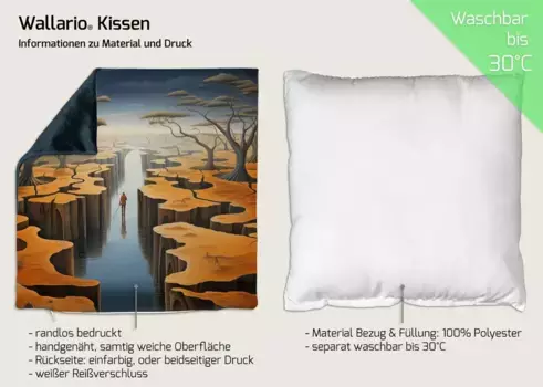 Декоративная поудшка Wallario