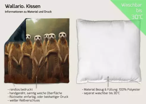 Декоративная поудшка Wallario