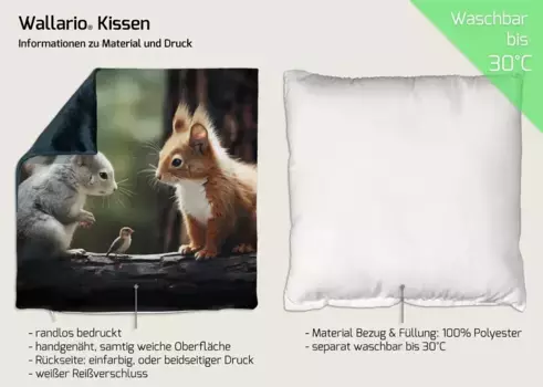 Декоративная поудшка Wallario