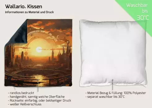 Декоративная поудшка Wallario