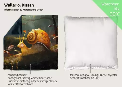 Декоративная поудшка Wallario