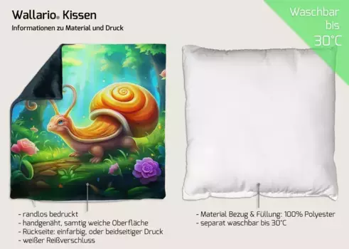 Декоративная поудшка Wallario