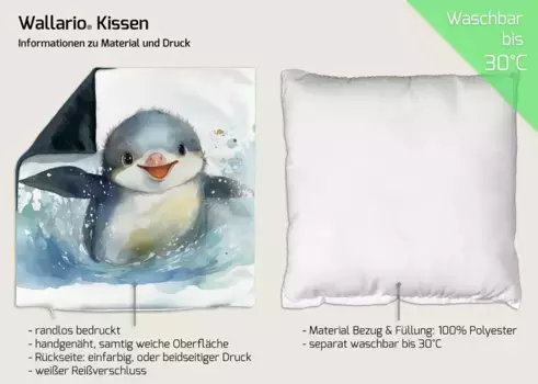 Декоративная поудшка Wallario