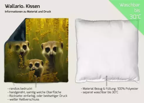 Декоративная поудшка Wallario