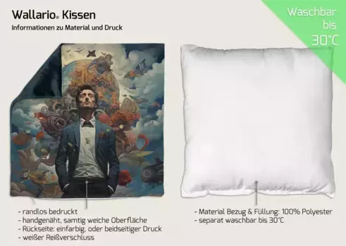 Декоративная поудшка Wallario