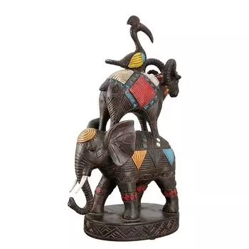 Декоративная скульптура GILDE Mufasa, коричневый