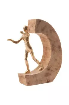 Декоративная статуэтка для дома и образа жизни Inne, коричневый