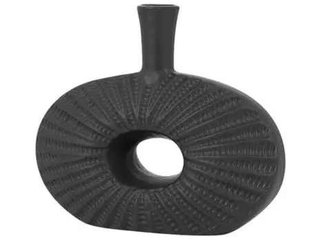 Декоративная ваза Beliani ARWAD, черный