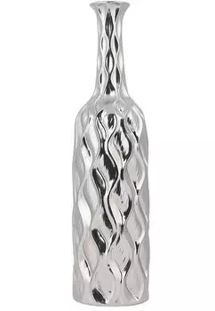 Декоративная ваза Beliani BASSANIA, серебряный