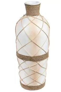 Декоративная ваза Beliani ROKAN цвет beige/creme/wei