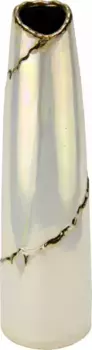 Декоративная ваза для дома Home affaire 11х39 см, 11 см, цвет goldfarben