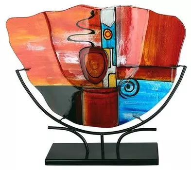 Декоративная ваза GILDE New Life, красный