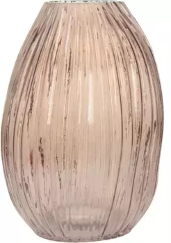 Декоративная ваза Kayoom "Стеклянная ваза Sidney 125", (1 шт.) 16х25х18 см, 0 см, коричневый