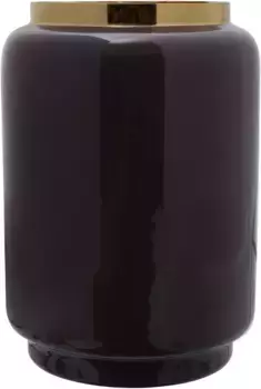 Декоративная ваза Kayoom "Vase Art Deco 425", (1 шт.) 14,5х20х14,5 см, 14,5 см, цвет lila