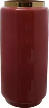 Декоративная ваза Kayoom "Vase Art Deco 455", (1 шт.) 15х30х15 см, 15 см, цвет goldfarben