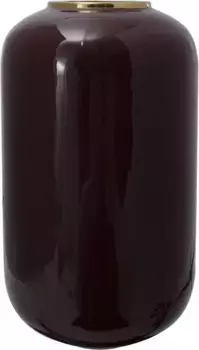 Декоративная ваза Kayoom "Ваза Арт Деко 275", (1 шт.) 24х48,5х24 см, 24 см, цвет bodeau