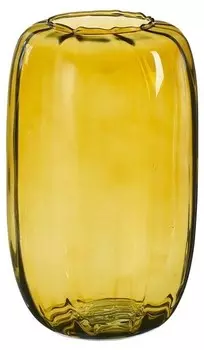 Декоративная ваза Mica Decorations Ricci, желтый