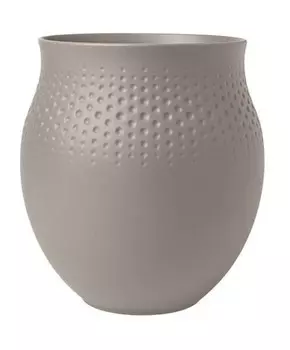 Декоративная ваза Villeroy & Boch Perle Manufacture Collier, серо-коричневый