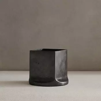 Декоративная ваза Zara Home By Vincent Van Duysen Object 01, золотисто-черный