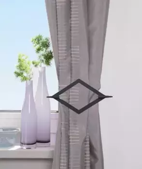 Декоративная заколка Good Life "Кара" (1 шт.), со стержнем 20х15 см, черный