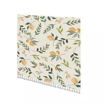 Декоративная занавеска с вуалью и кисточками, драпировка, 15 цветов, цвет: Swag + Tassel Purple, размер: 45X45см Stuttg, мультиколор