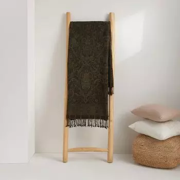 Декоративное хлопковое одеяло Aruna el Corte Ingls El Corte Ingls, зеленый