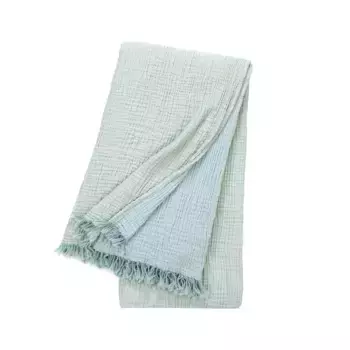 Декоративное одеяло из хлопка Киклады Olivier Desforges, вода