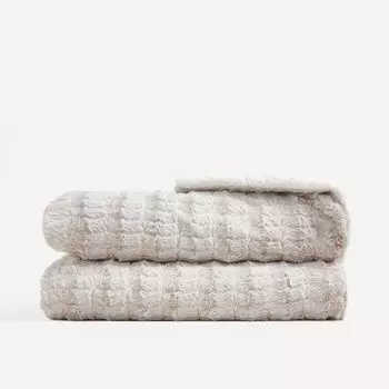 Декоративное одеяло из шерпа El Corte Ingls, бежевый