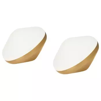 Декоративное освещение светодиодное, латуни, ромбовидное, 2 шт, BJRKSPIREA IKEA