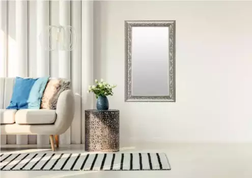 Декоративное зеркало Lenfra "Амани", (1 шт.), настенное зеркало 45х95х5 см, цвет silberfarben
