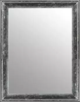 Декоративное зеркало Lenfra "Кайка", (1 шт.), настенное зеркало 42х92х2,2 см, цвет silber-schwarz
