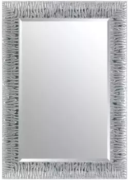 Декоративное зеркало Lenfra "Маду", (1 шт.), настенное зеркало 47х67х2 см, цвет silberfarben