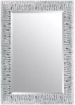 Декоративное зеркало Lenfra "Маду", (1 шт.), настенное зеркало 47х147х2 см, цвет silberfarben-wei/wei