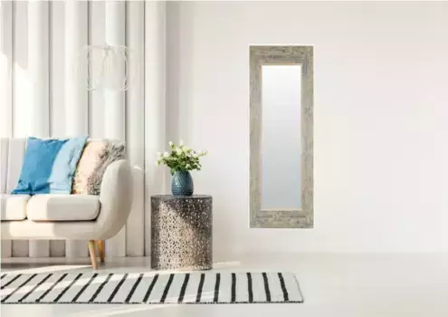 Декоративное зеркало Lenfra "Марлен", (1 шт.), настенное зеркало 72х112х2,5 см, коричневый