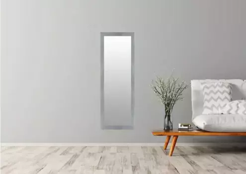 Декоративное зеркало Lenfra "Нора", (1 шт.), настенное зеркало 42х92х2,1 см, цвет Silberfarben