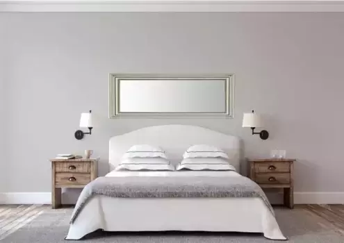 Декоративное зеркало Lenfra "Прия", (1 шт.), настенное зеркало 46х96х3,7 см, цвет silberfarben